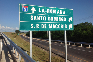 Carretera San Pedro - La Romana