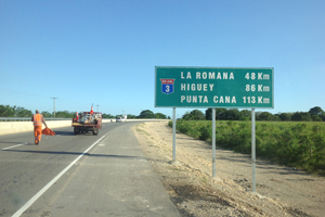 Carretera San Pedro - La Romana